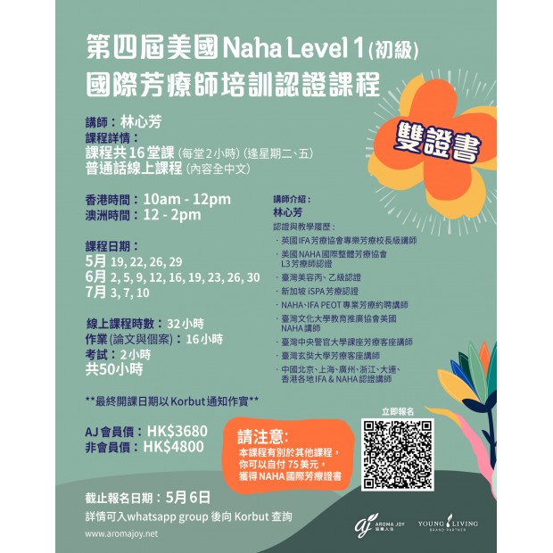 第四屆 美國 Naha Level1 (初級) [香港及其他地區]